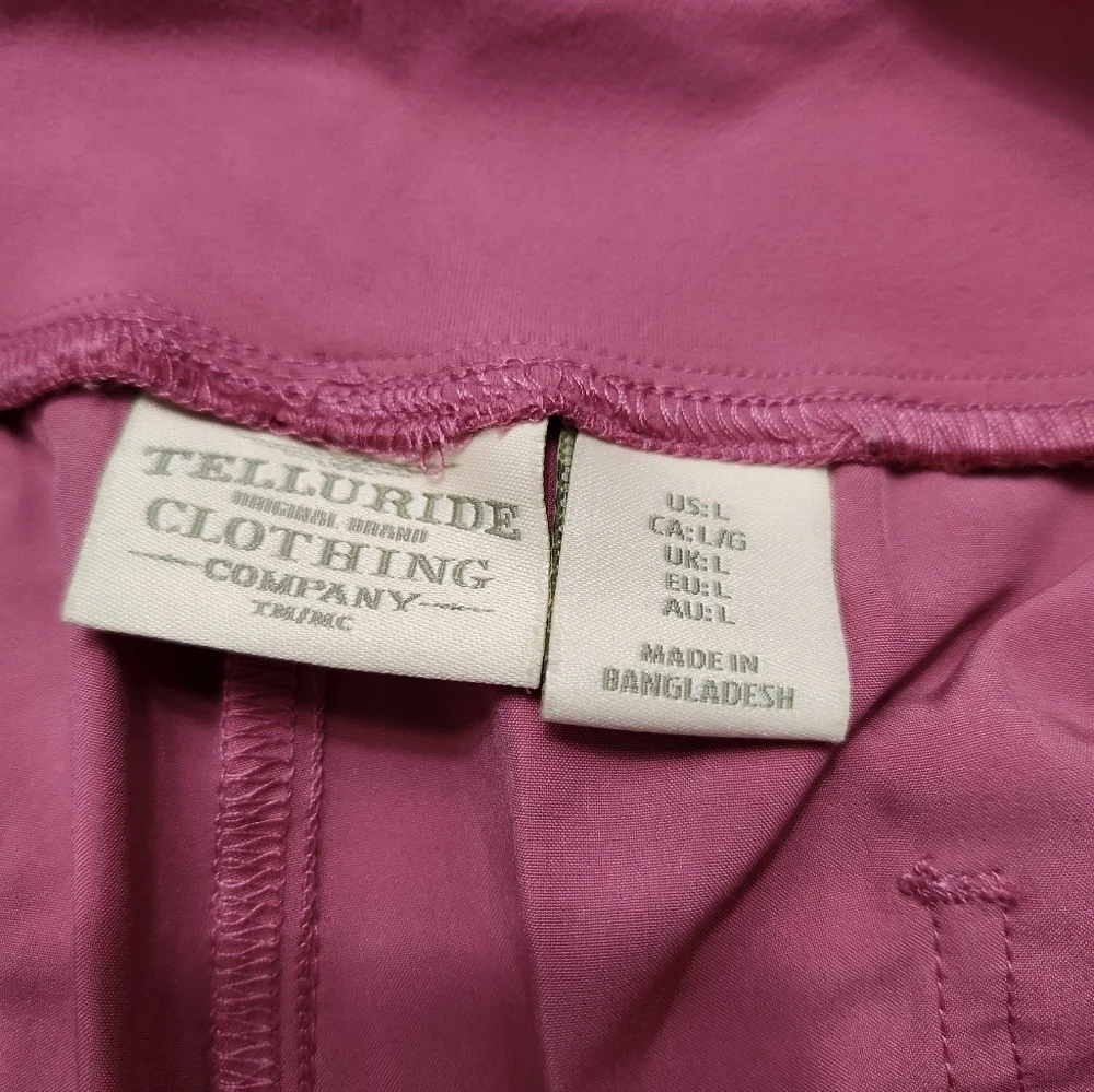 Telluride Mesh Hem Pink Shorts